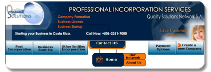 Incorporation Services Costa Rica